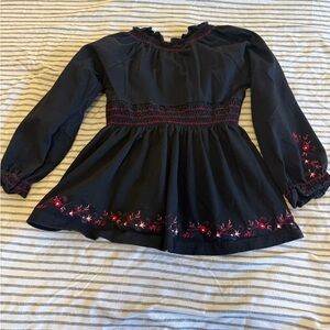 Pumpkin Patch peplum shirt size 5